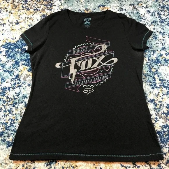 Fox Racing Tshirt Women’s Large - Picture 2 of 4
